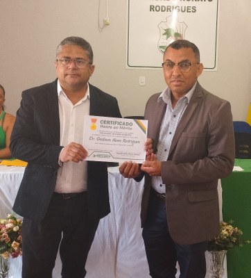 Título Dr Gedison Alves Rodrigues