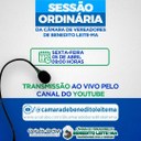 Pauta Sessão Ordinária do dia 05 de abril 2024