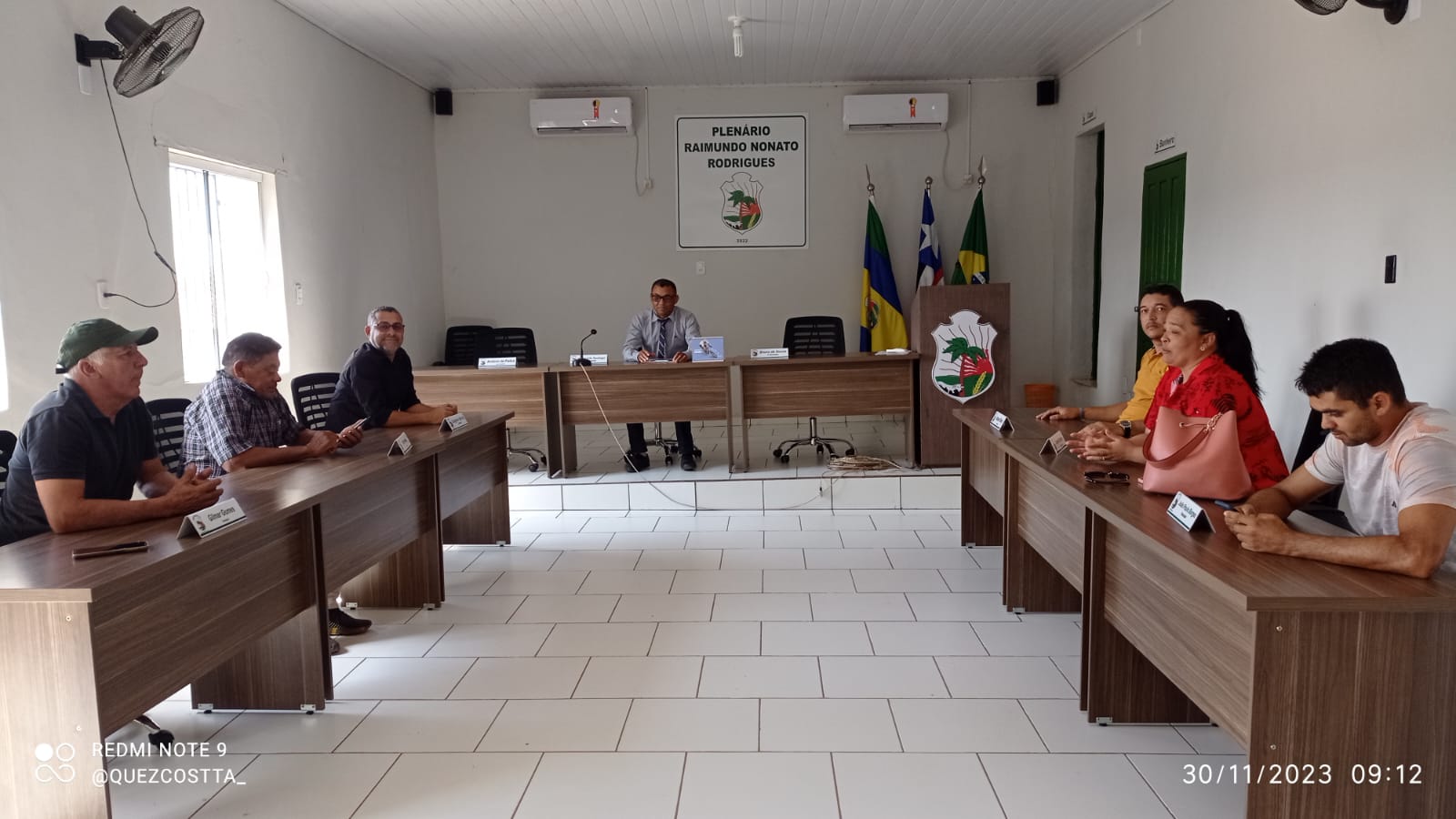 Sessão Extraordinária da Câmara de Benedito Leite do dia 30 de novembro de 2023